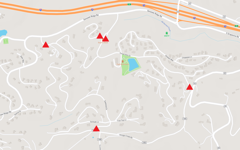 Emergency Exit Locations Map